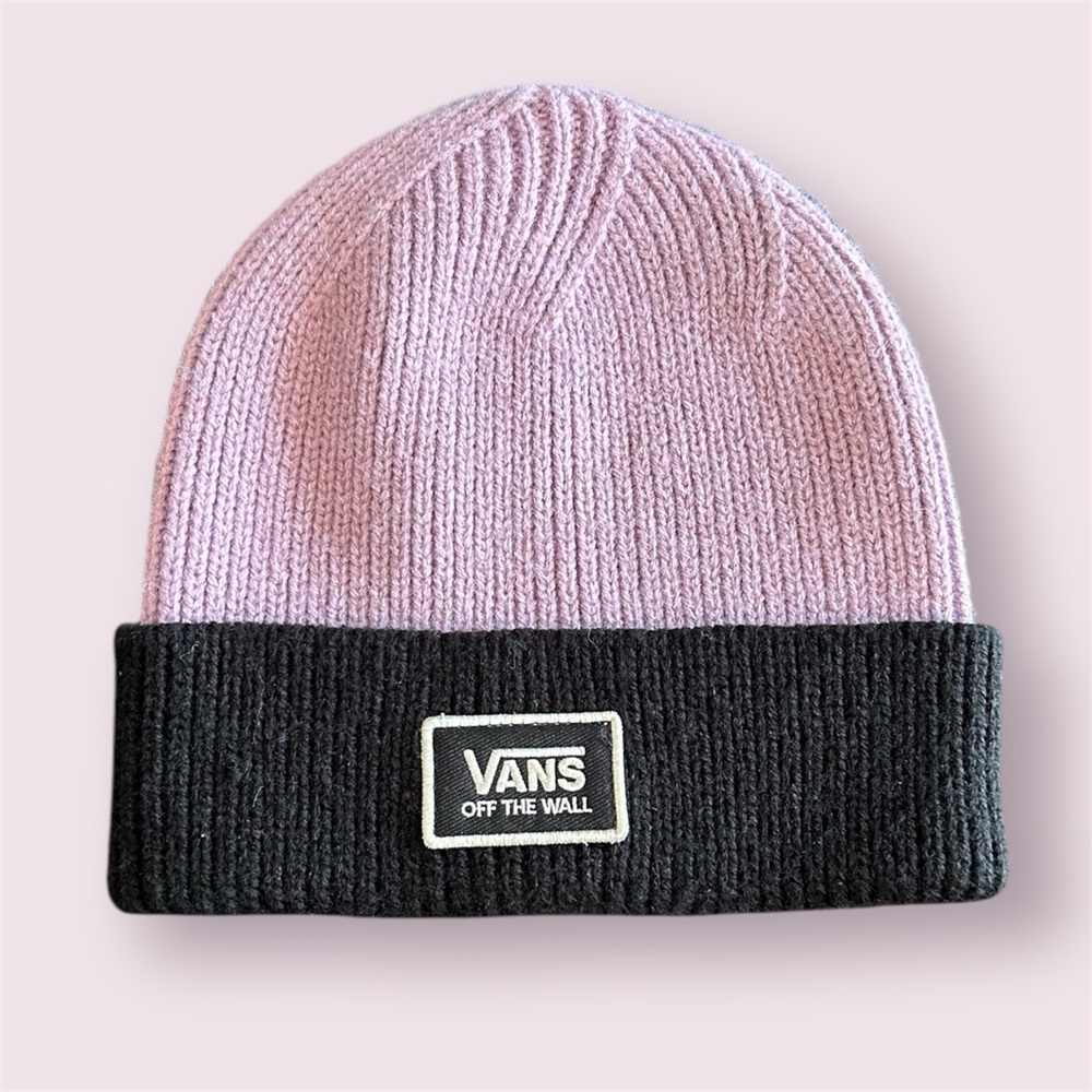 Vans Purple and Black Toque